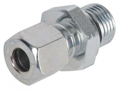 M22 Unionskropp inn/ut fra filterhus til 12 mm. rør